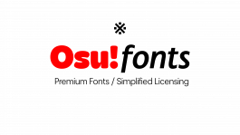 Osu! Fonts