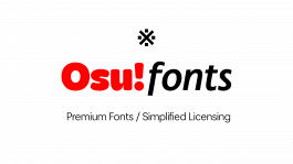 Osu! Fonts
